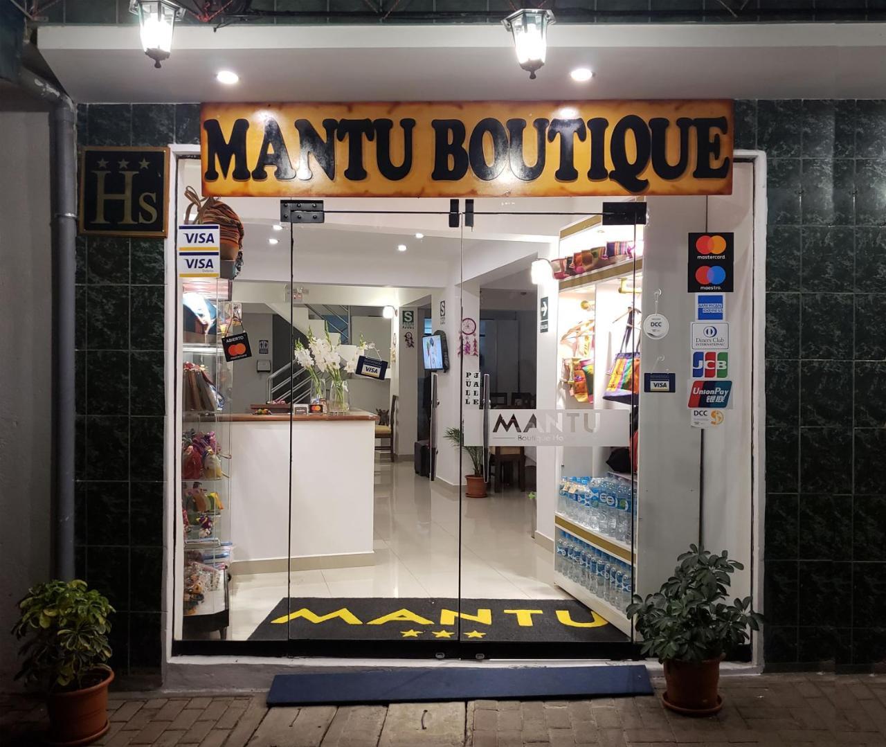 Mantu Boutique Hotell Machu Picchu Eksteriør bilde